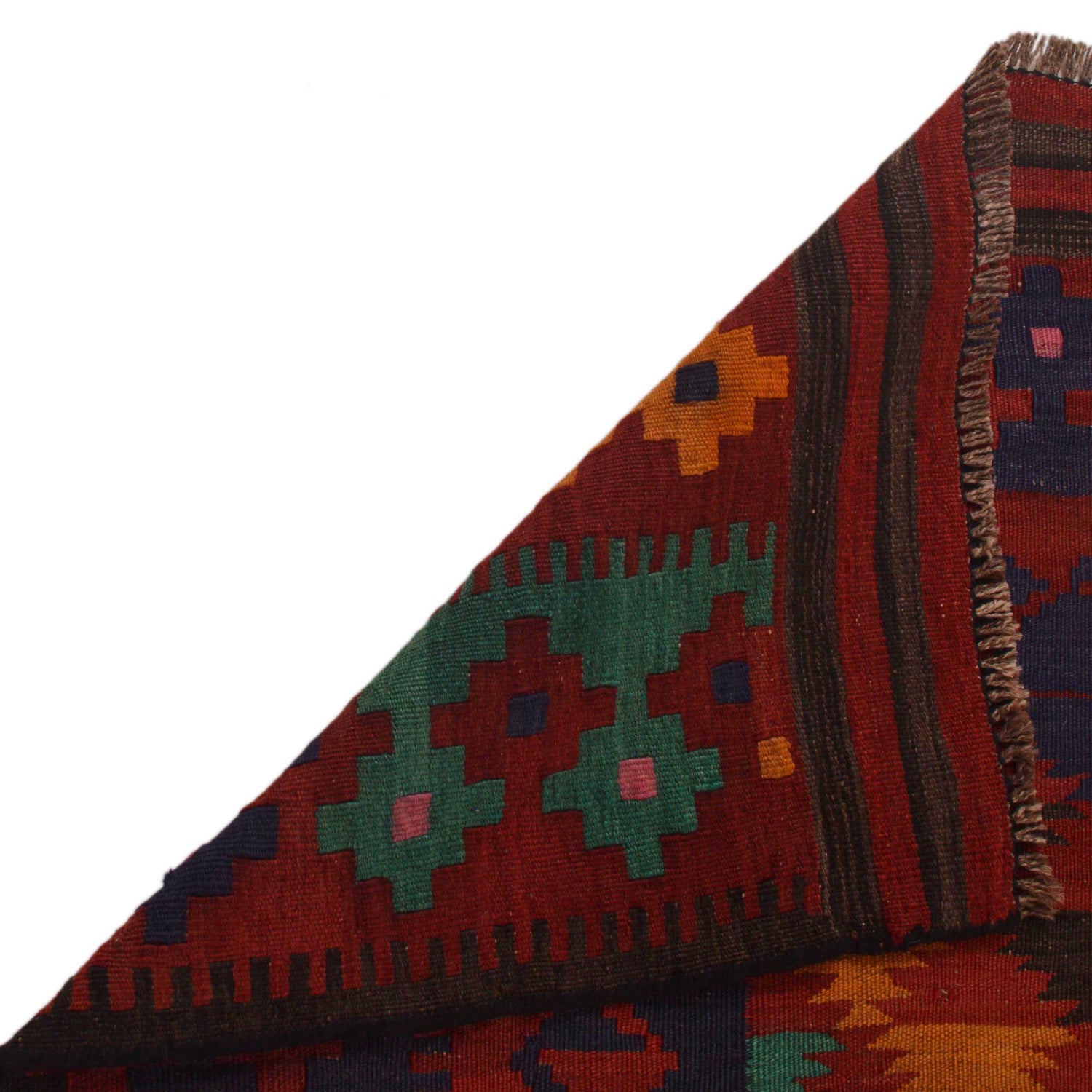 Vintage Kilim 6' 4" x 8' 9" (ft) - No. P35087