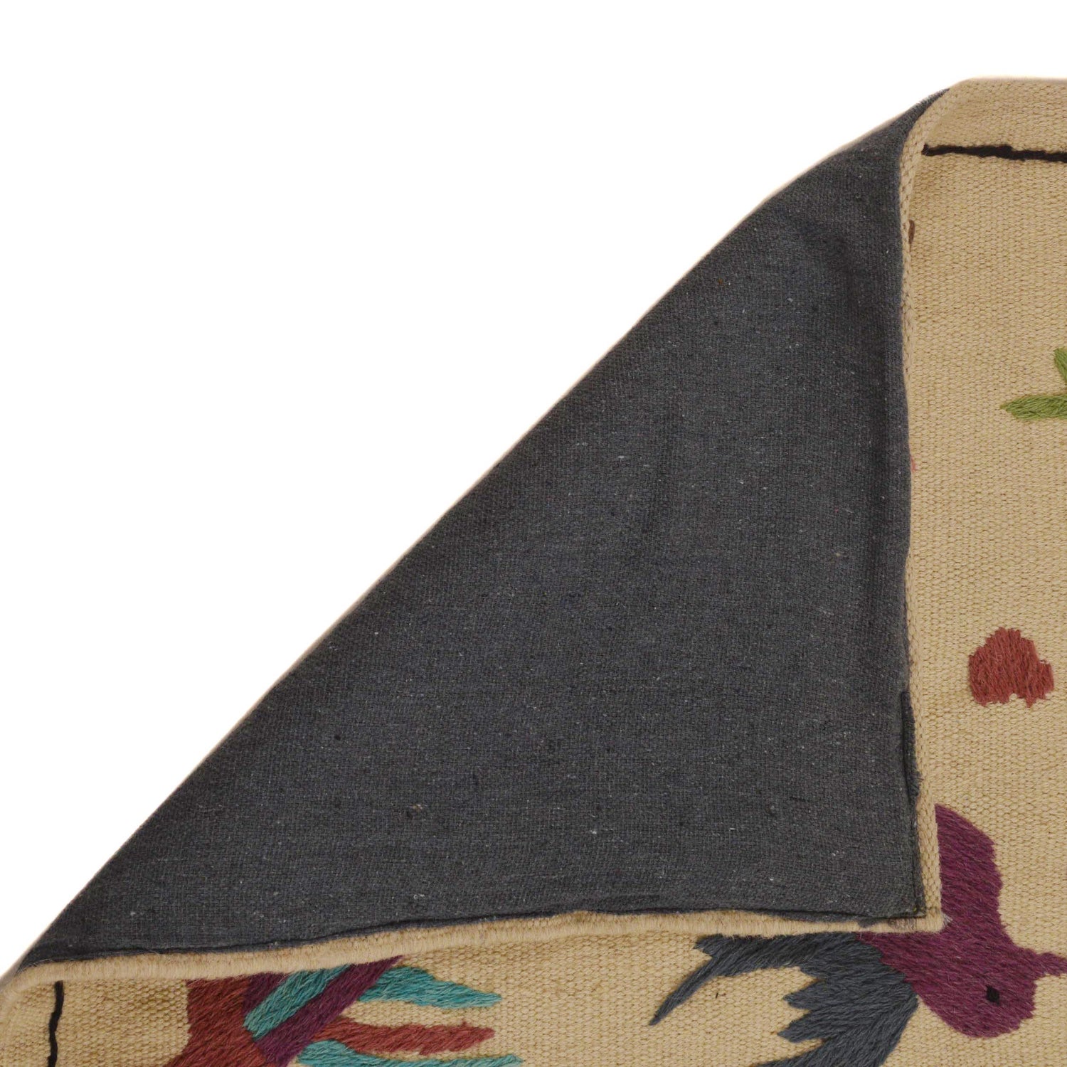 Pakistani Embroidery Kelim 2' 5" x 4' 0" (ft) - No. P35165