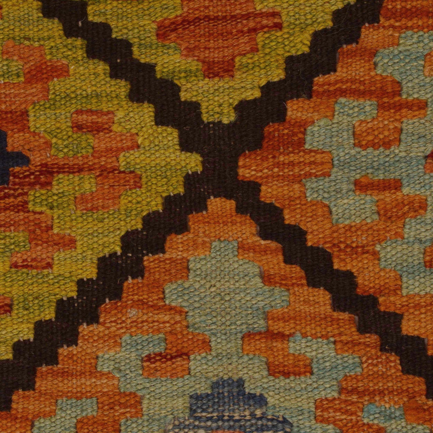 Handmade Vegetable Kelim 5' 7" x 7' 11" (ft) - No. P35224