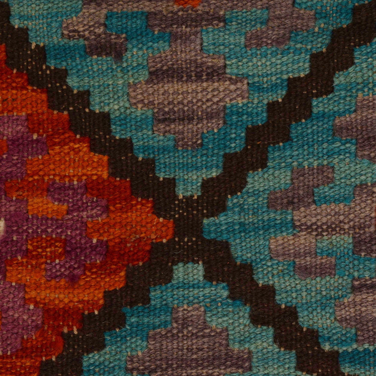 Handmade Vegetable Kilim 5' 6" x 8' 1" (ft) - No. P35225