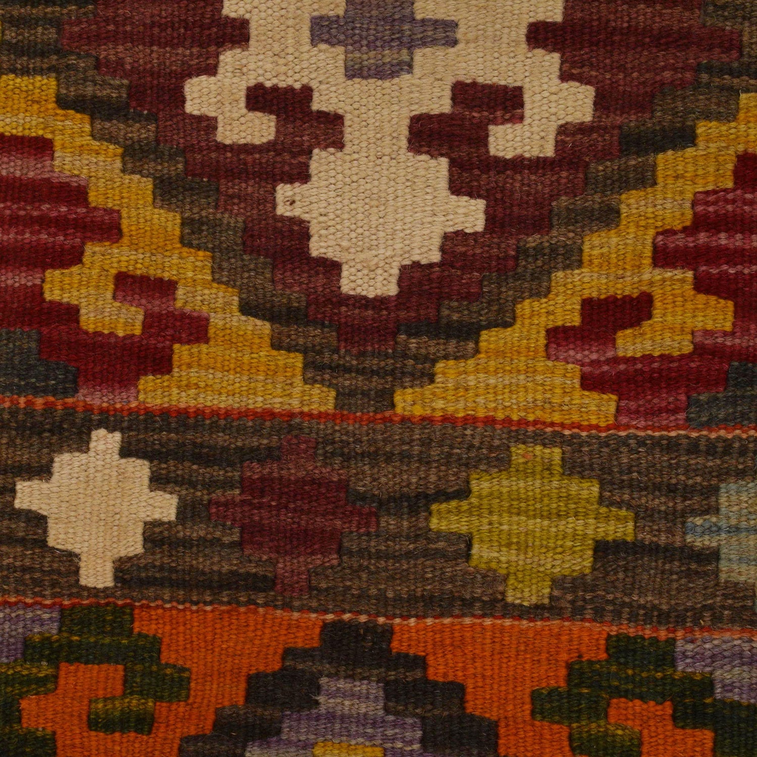 Handmade Vegetable Kelim 4' 11" x 6' 9" (ft) - No. P35229