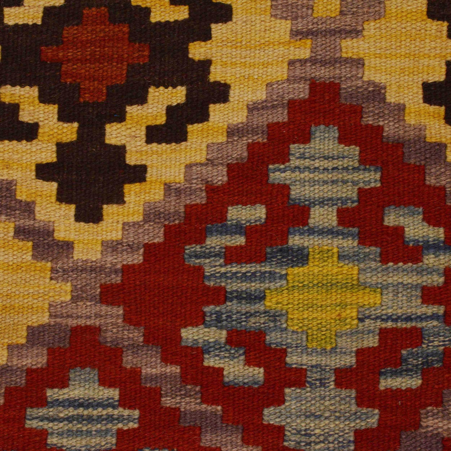 Handmade Vegetable Kelim 3' 5"  x 5' 2" (ft) - No. P35307