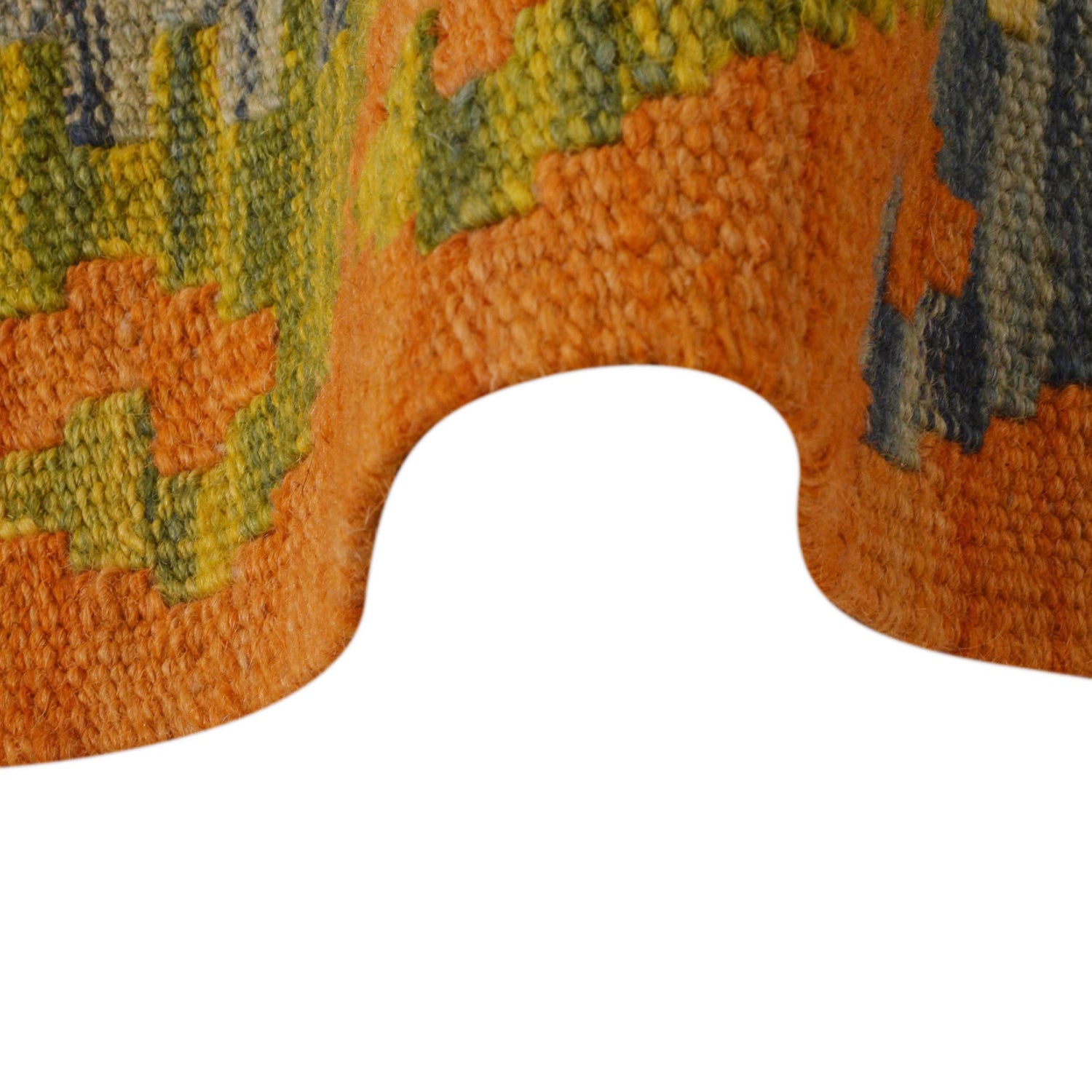 Handmade Vegetable Kelim 3' 5"  x 5' 2" (ft) - No. P35307