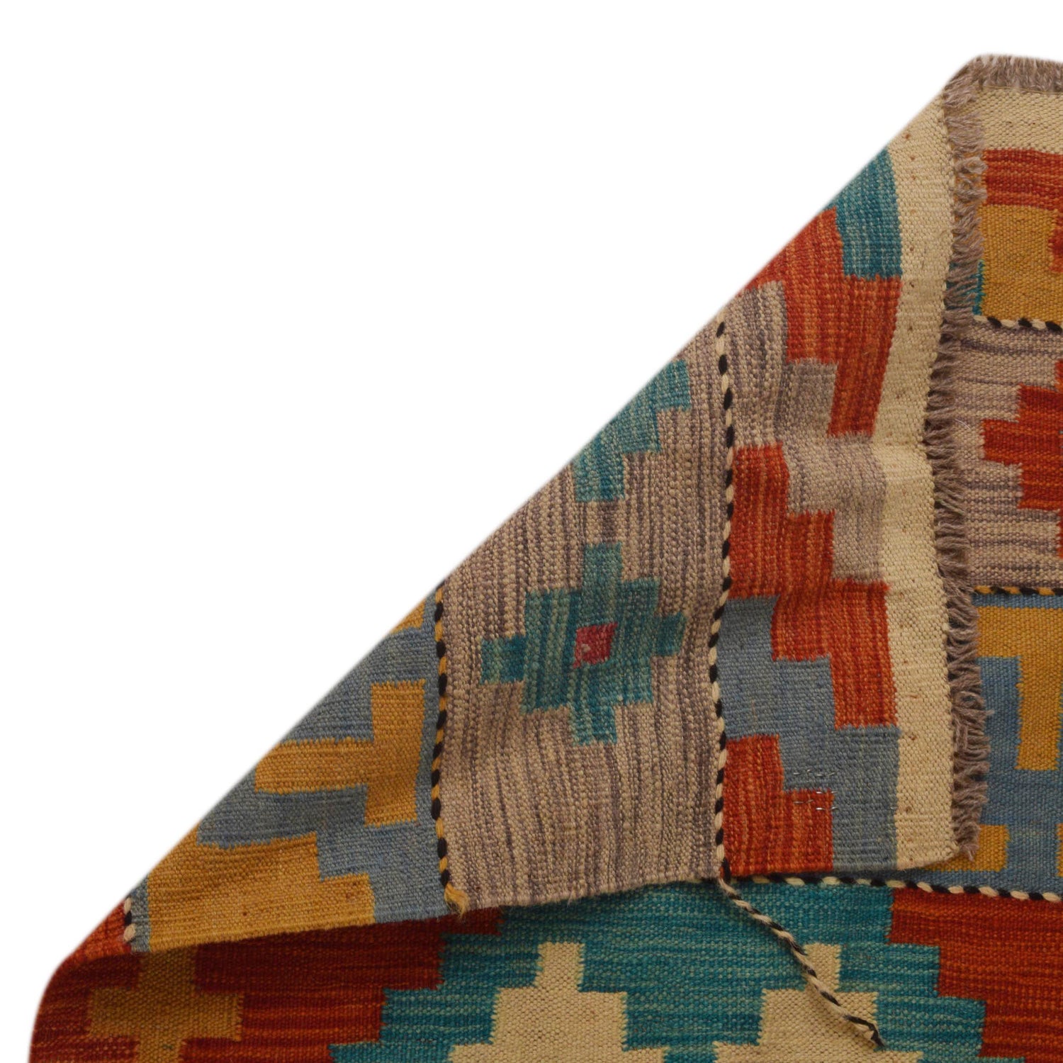 Vegetable Kilim Runner 2' 3" x 6' 9" (ft)- No. P35309