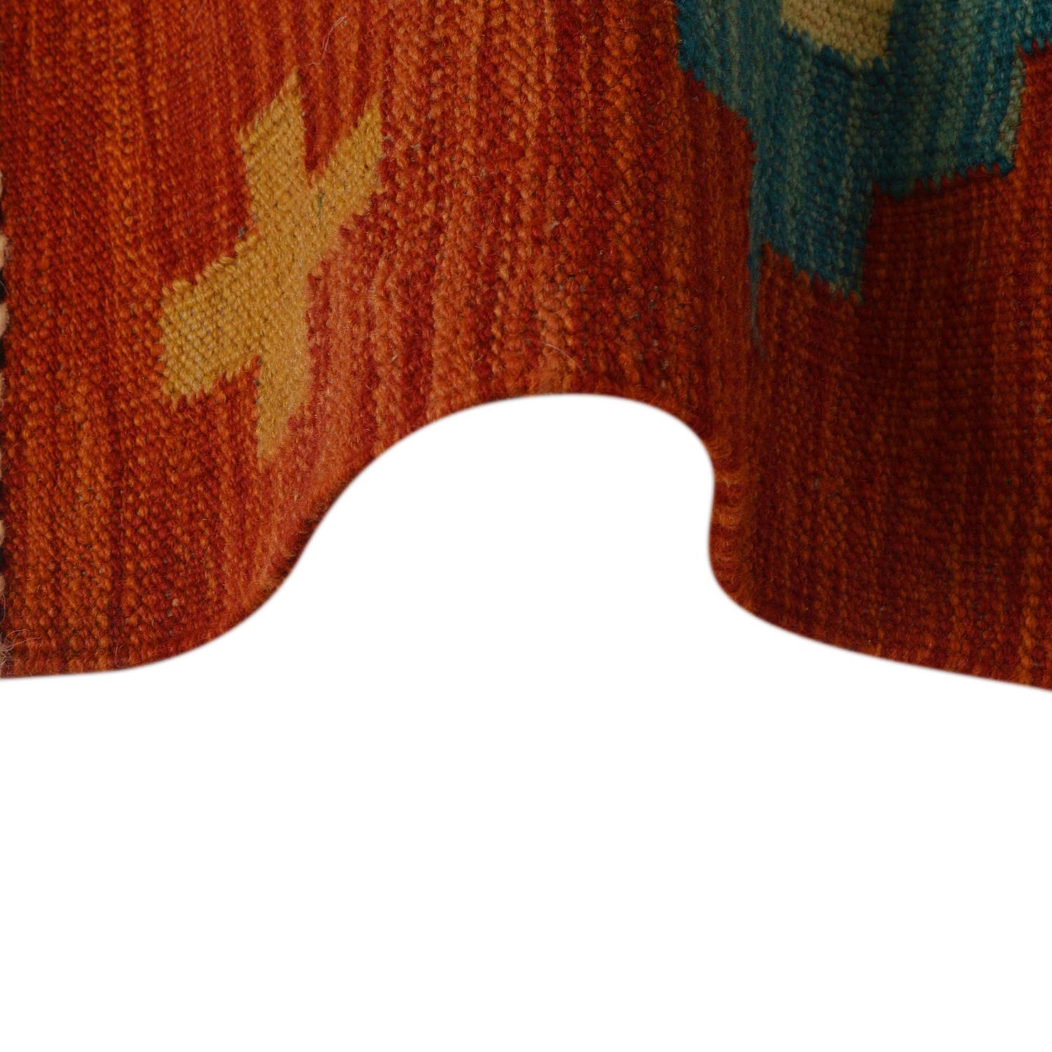 Vegetable Kilim Runner 2' 3" x 6' 9" (ft)- No. P35309