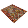 Handmade Vegetable Kilim 3' 4"  x 4' 9" (ft) - No. P35310