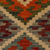Handmade Vegetable Kilim 3' 4"  x 4' 9" (ft) - No. P35310