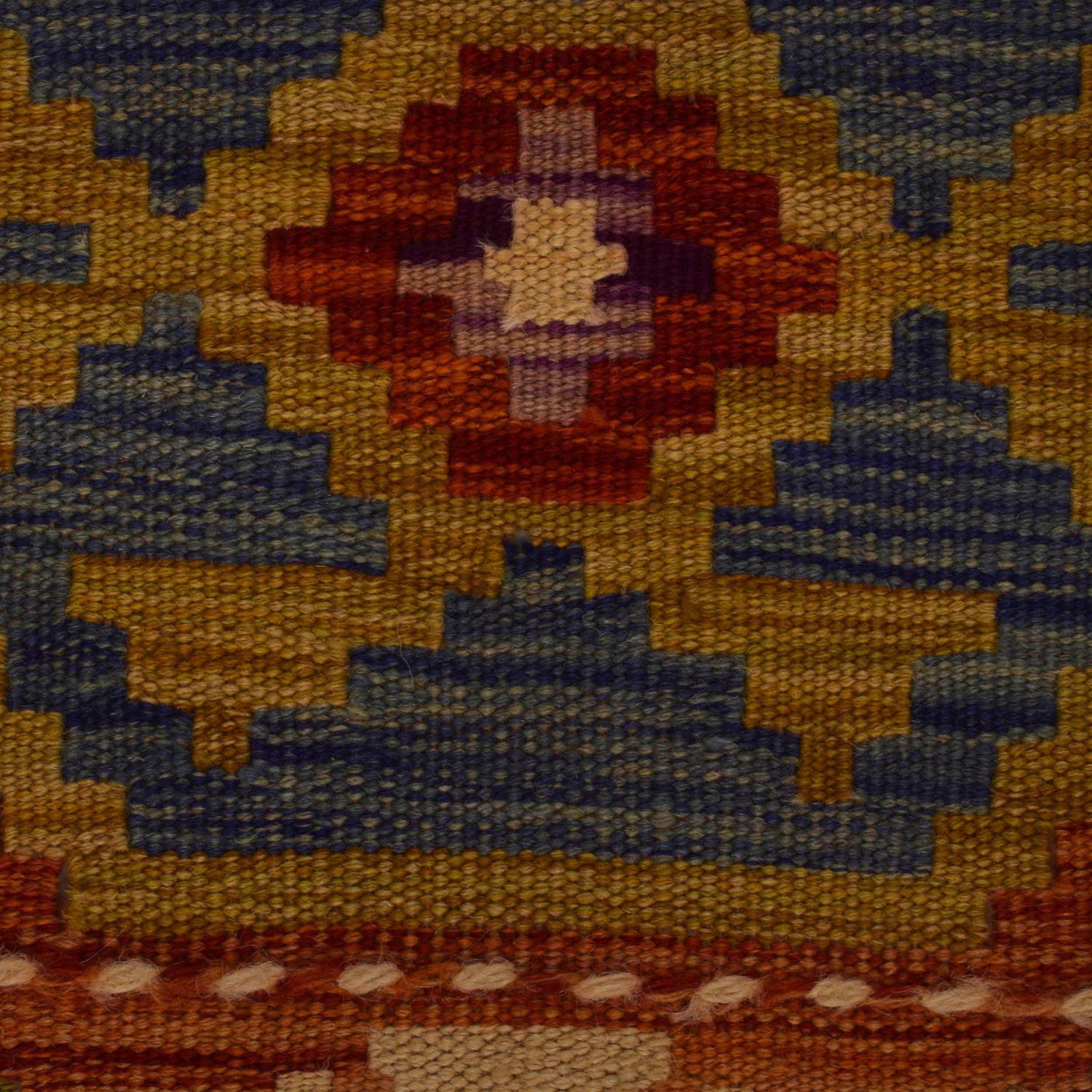 Vegetable Kilim Runner 2' 3" x 6' 9" (ft)- No. P35312