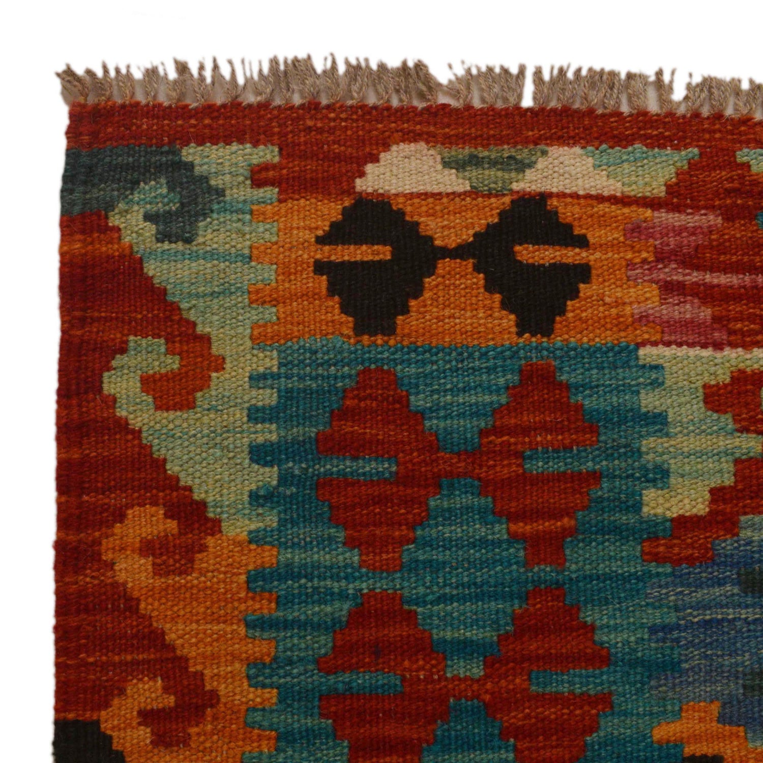 Handmade Vegetable Kilim 3' 3"  x 5' 0" (ft) - No. P35318