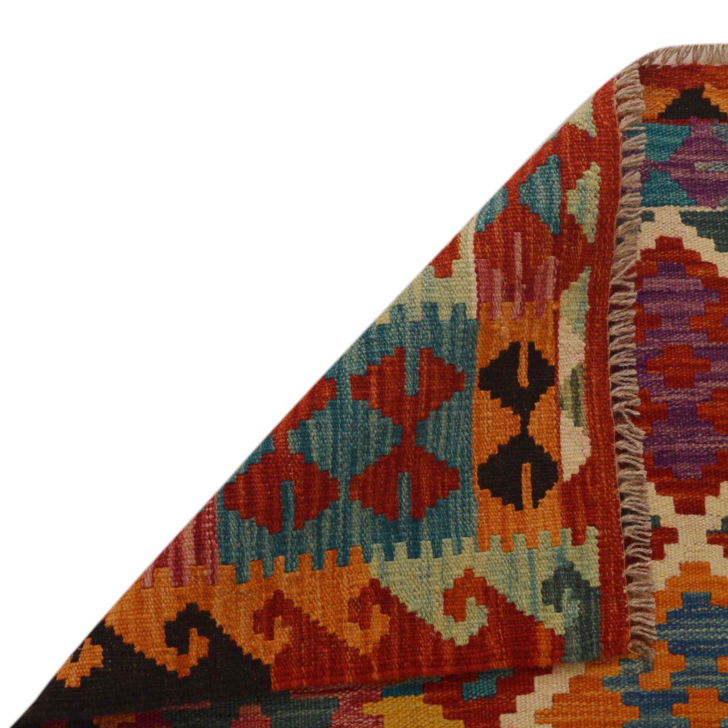 Handmade Vegetable Kilim 3' 3"  x 5' 0" (ft) - No. P35318