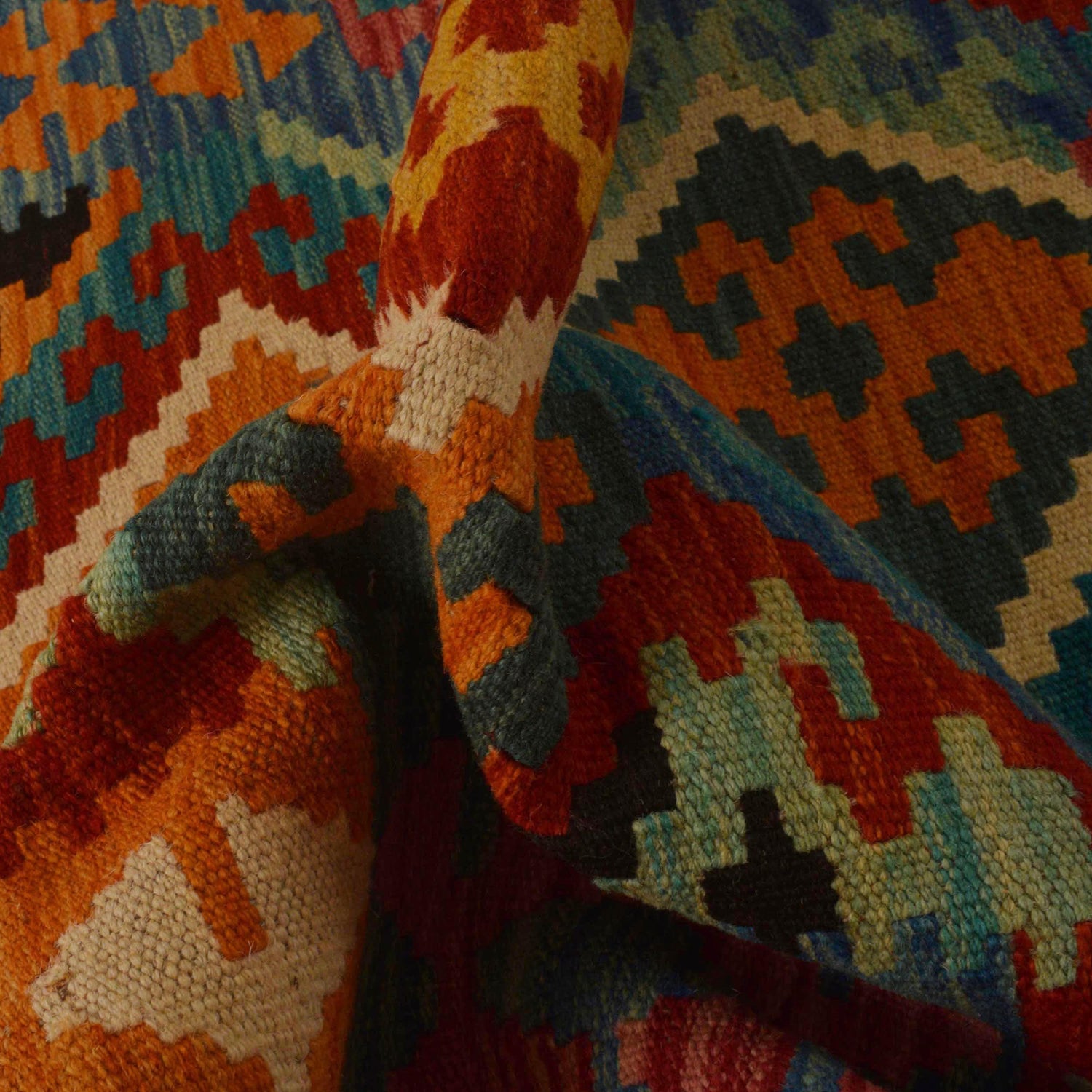 Handmade Vegetable Kilim 3' 3"  x 5' 0" (ft) - No. P35318