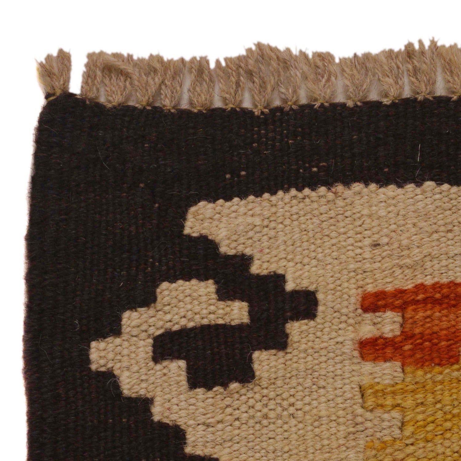 Handmade Vegetable Kilim 3' 5" x 5' 1" (ft) - No. P35328