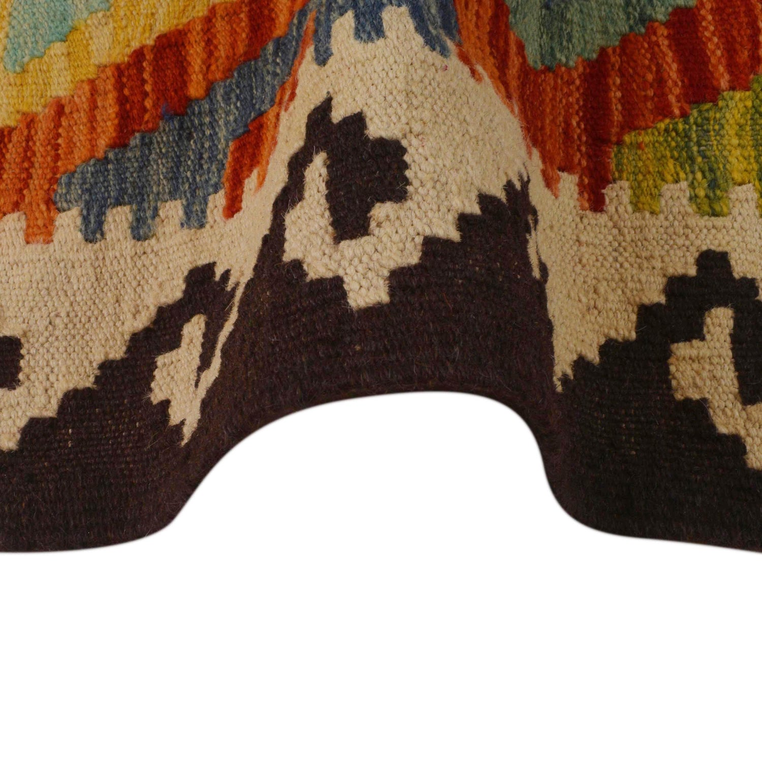 Handmade Vegetable Kilim 3' 5" x 5' 1" (ft) - No. P35328