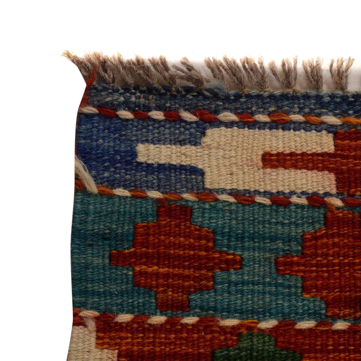Handmade Vegetable Kilim 5' 1 x 6' 9 (ft) - No. P35332