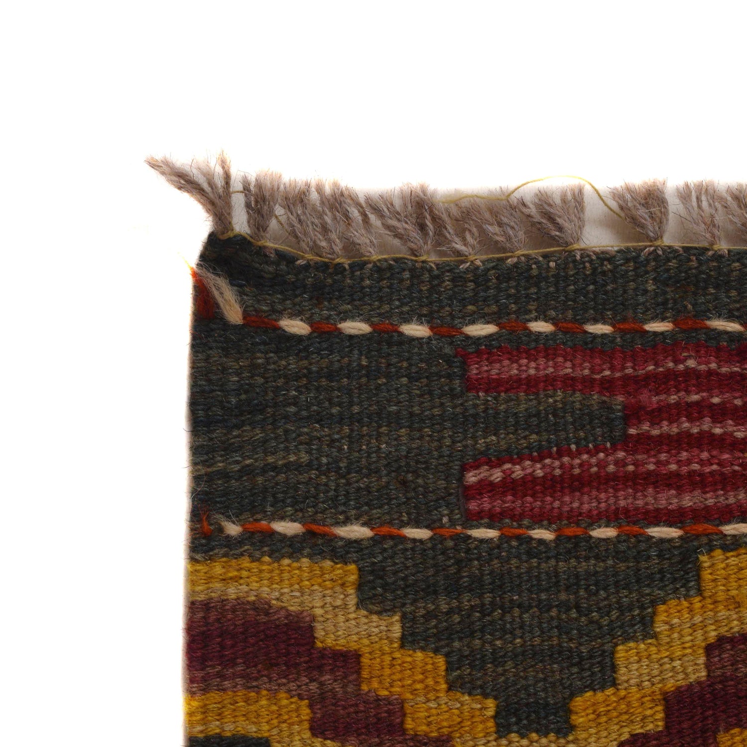 Handmade Vegetable Kilim 5' 0 x 6' 4 (ft) - No. P35337