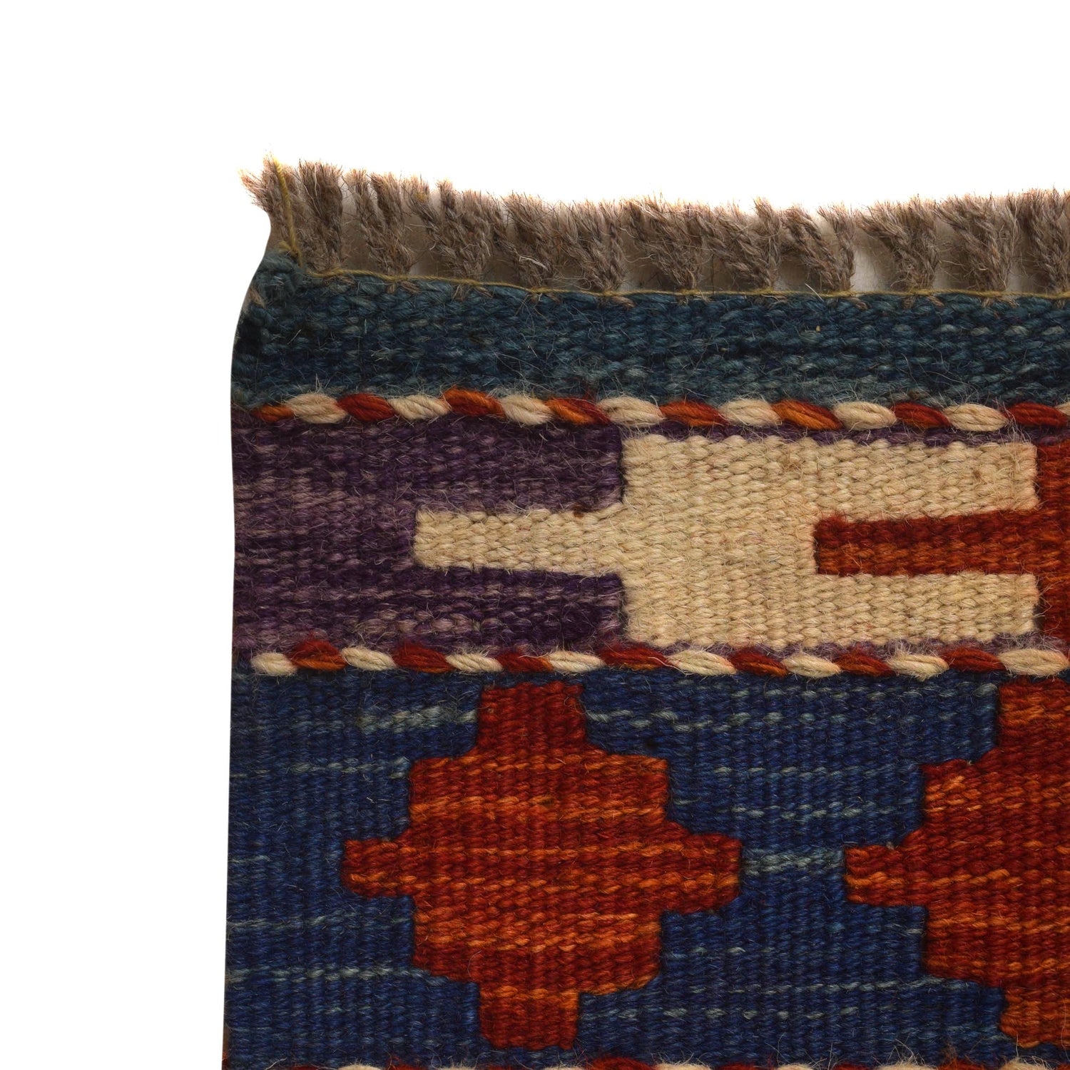 Handmade Vegetable Kilim 5' 1" x 6' 9" (ft) - No. P35340