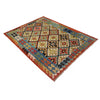 Handmade Vegetable Kilim 5' 1" x 6' 11" (ft) - No. P35341