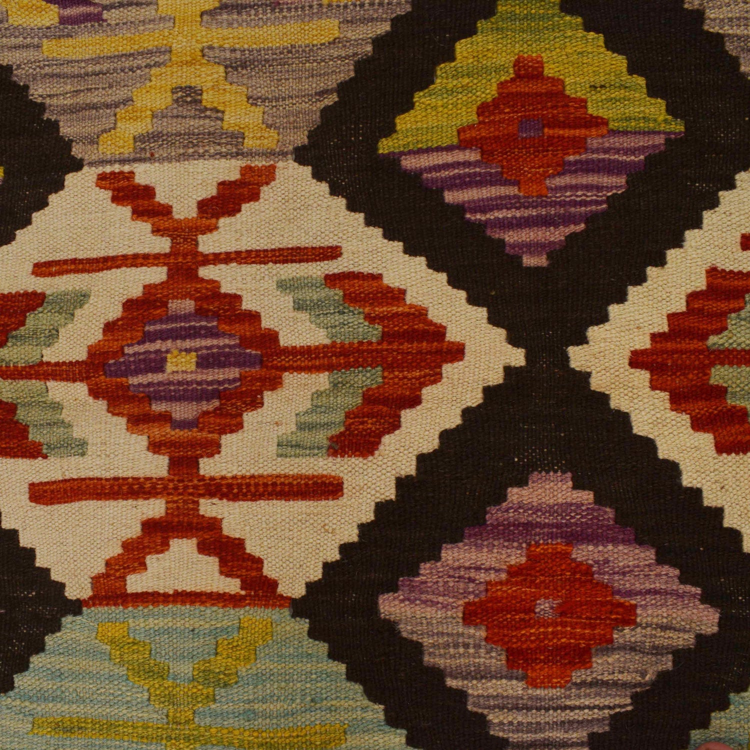 Handmade Vegetable Kilim 5' 9" x 8' 2" (ft) - No. P35344