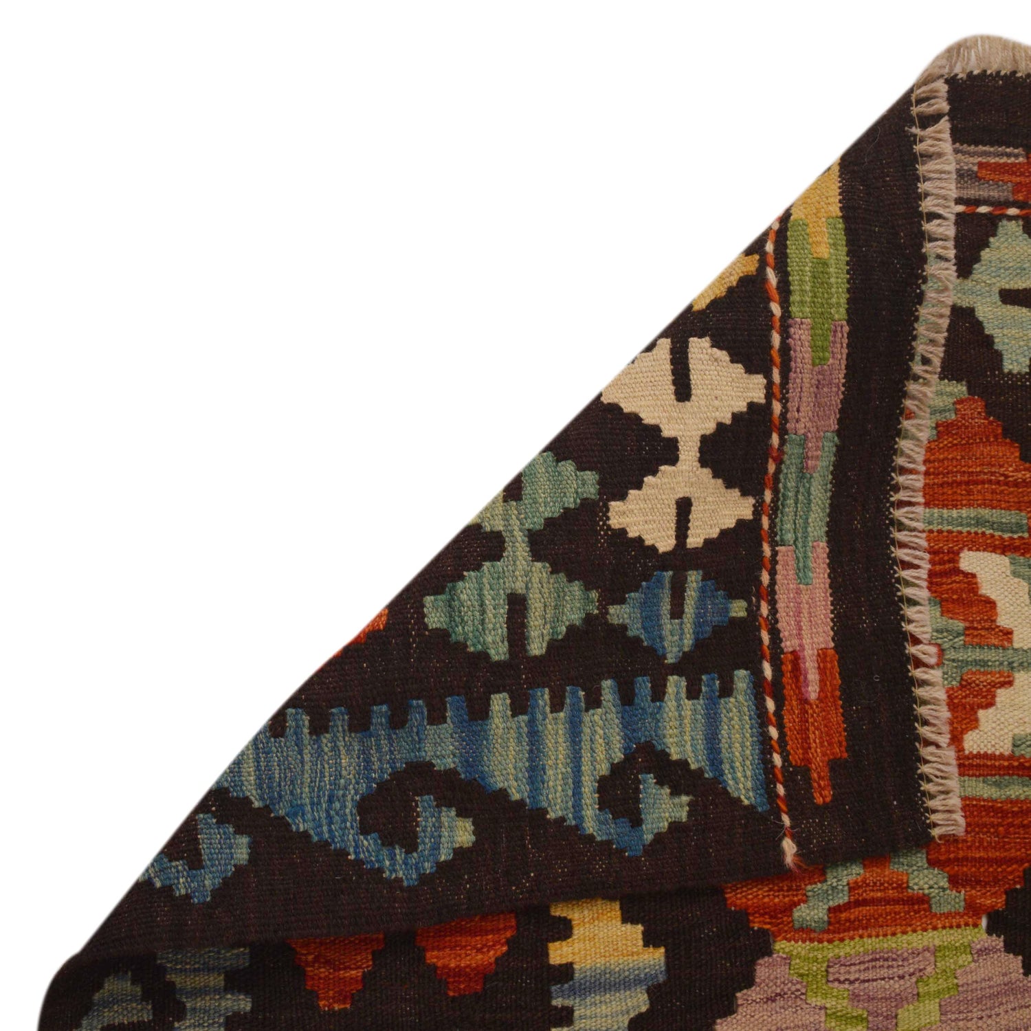 Handmade Vegetable Kilim 5' 9" x 8' 2" (ft) - No. P35344