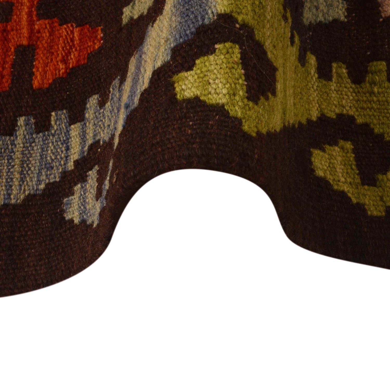 Handmade Vegetable Kilim 5' 9" x 8' 2" (ft) - No. P35344