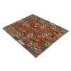 Handmade Vegetable Kelim 4' 11" x 6' 5" (ft) - No. P35345