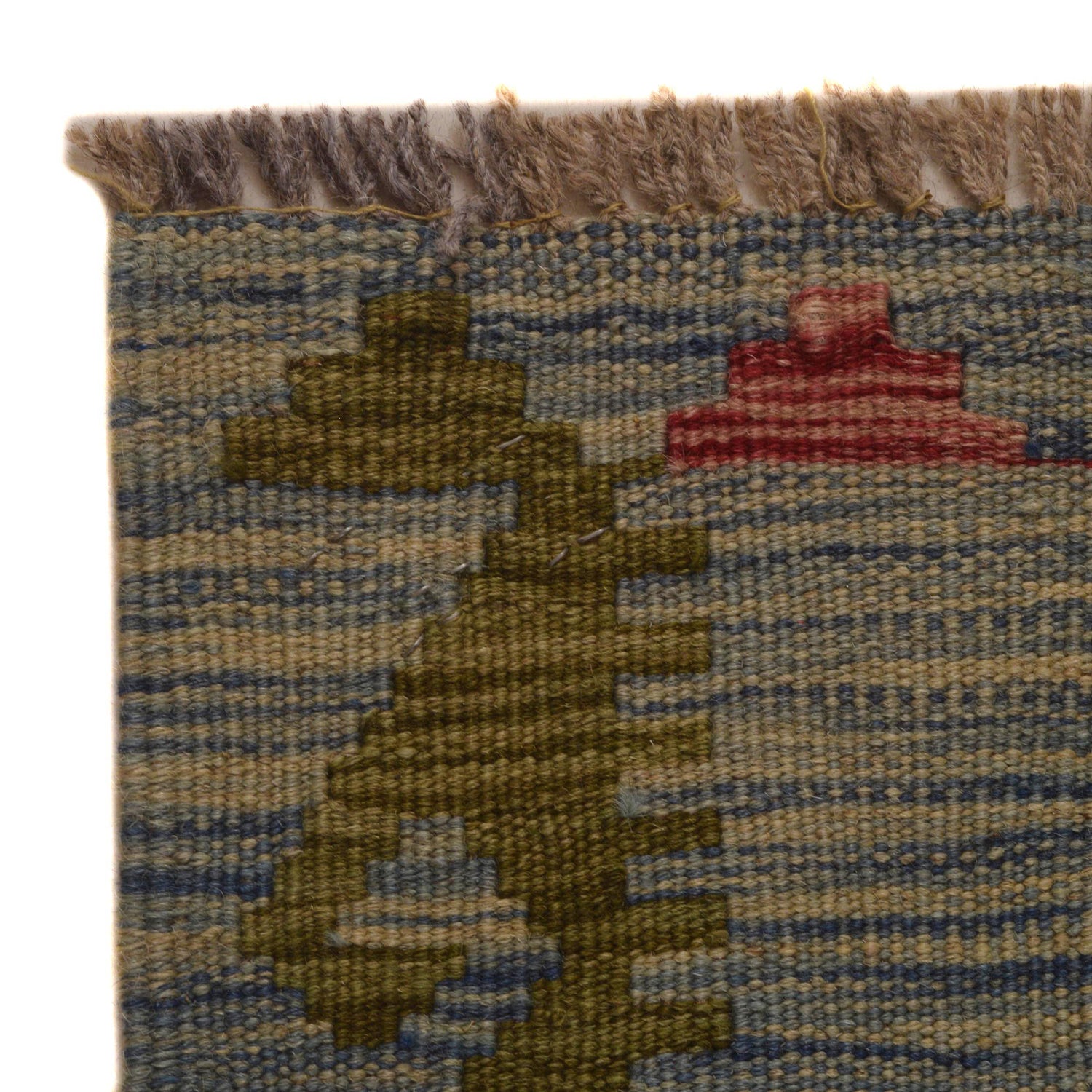 Handmade Vegetable Kelim 4' 11" x 6' 5" (ft) - No. P35345