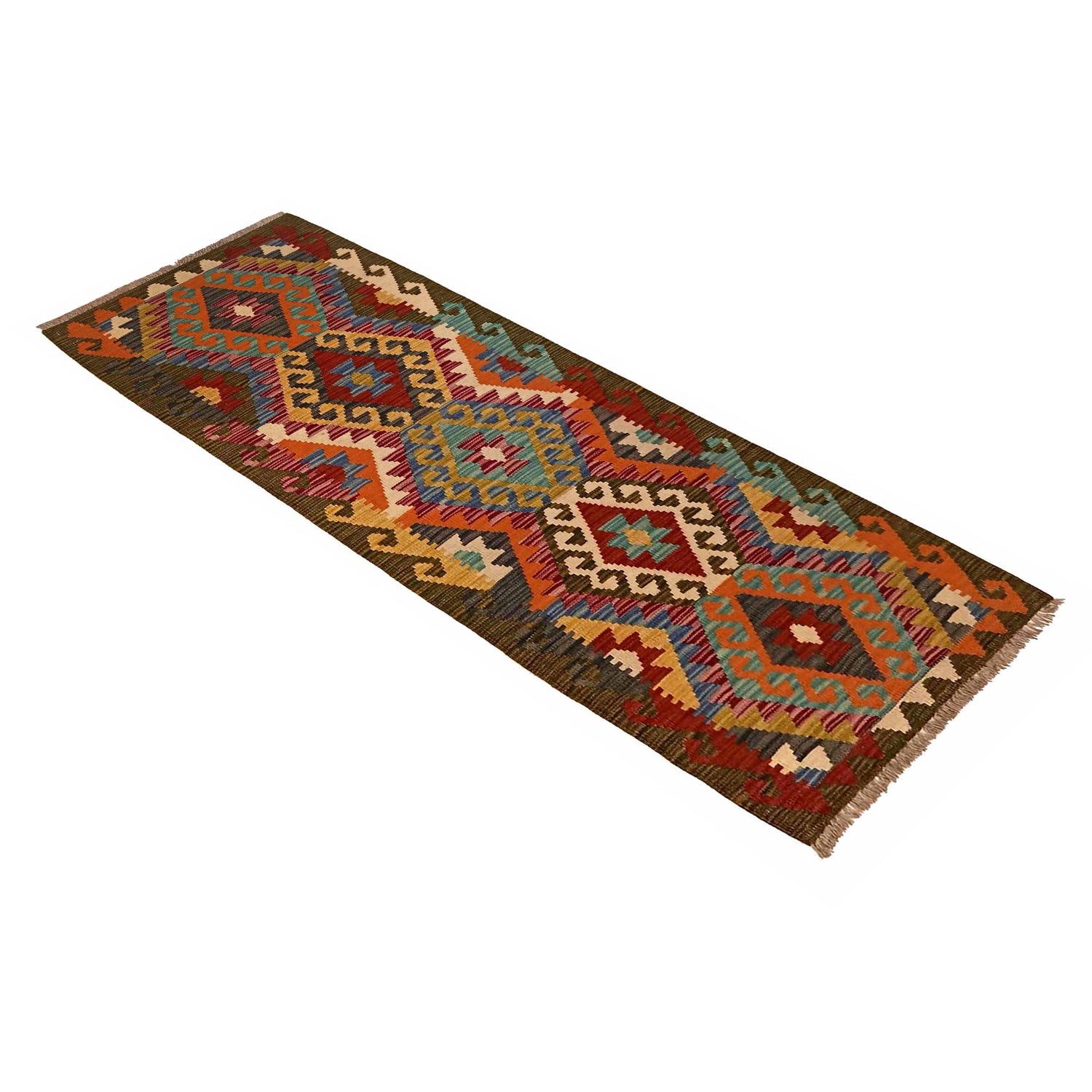 Vegetable Kelim Runner 1' 10" x 6' 4" (ft)- No. P35347