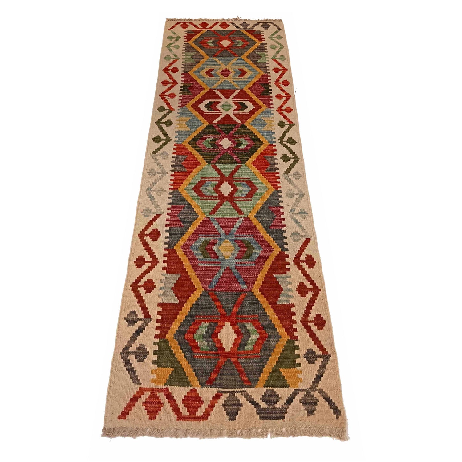 Vegetable Kilim Runner 1' 9" x 6' 7" (ft)- No. P35366