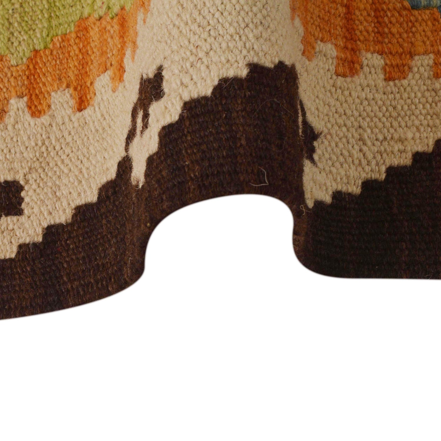 Handmade Vegetable Kelim 2' 7" x 4' 4" (ft) - No. P35368