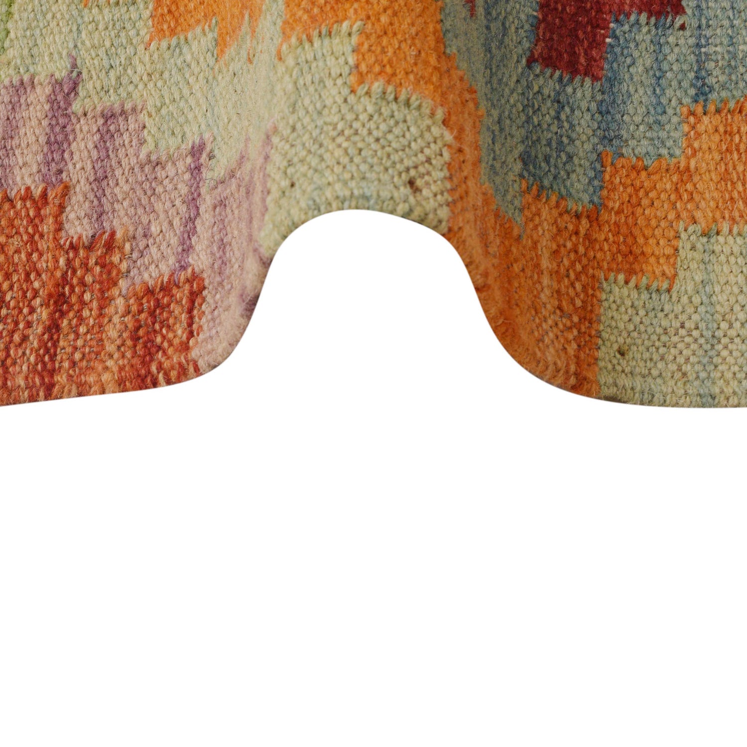 Vegetable Kelim Runner 1' 7" x 9' 8" (ft) - No. P35376