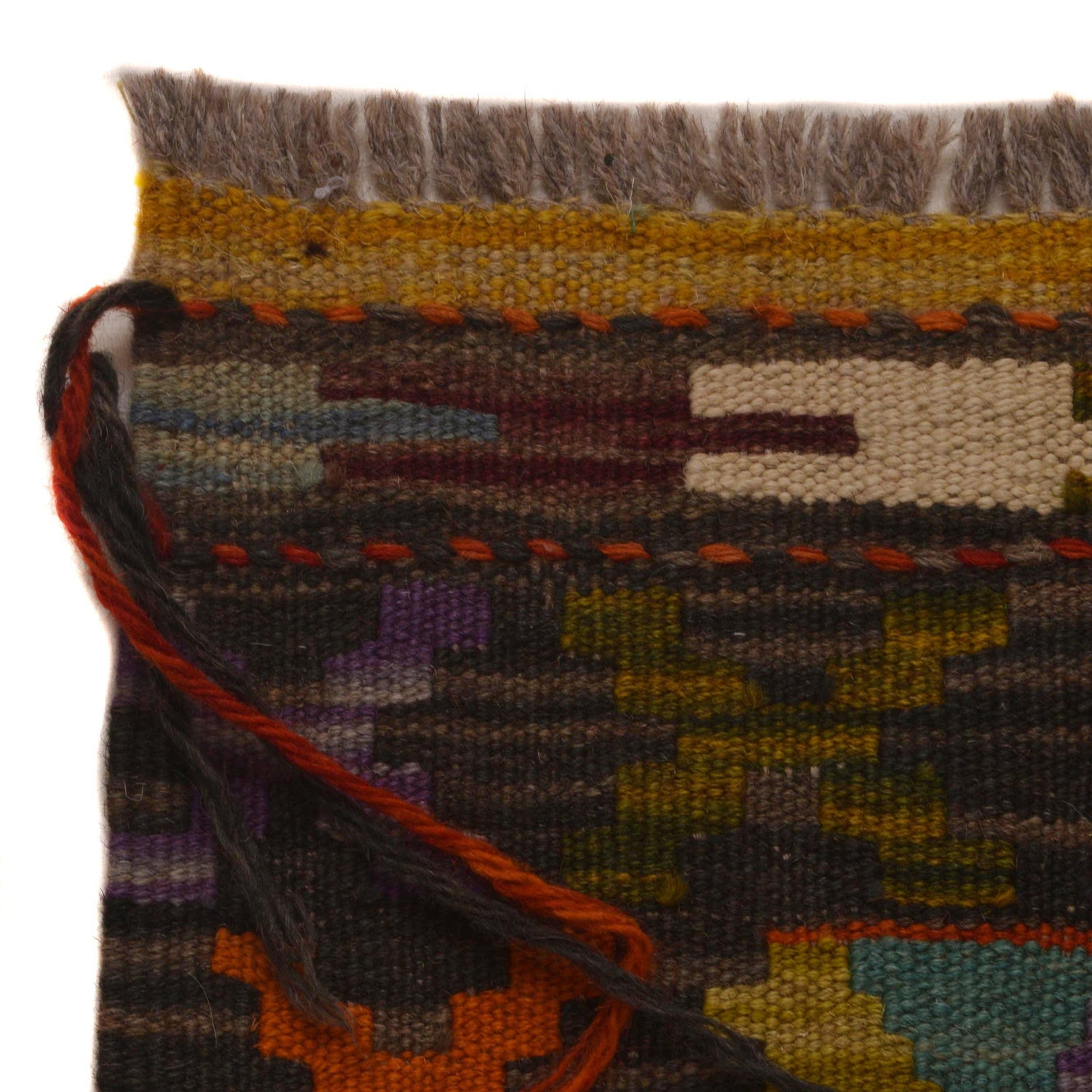 Vegetable Kelim Runner 2' 8" x 10' 1" (ft) - No. P35381