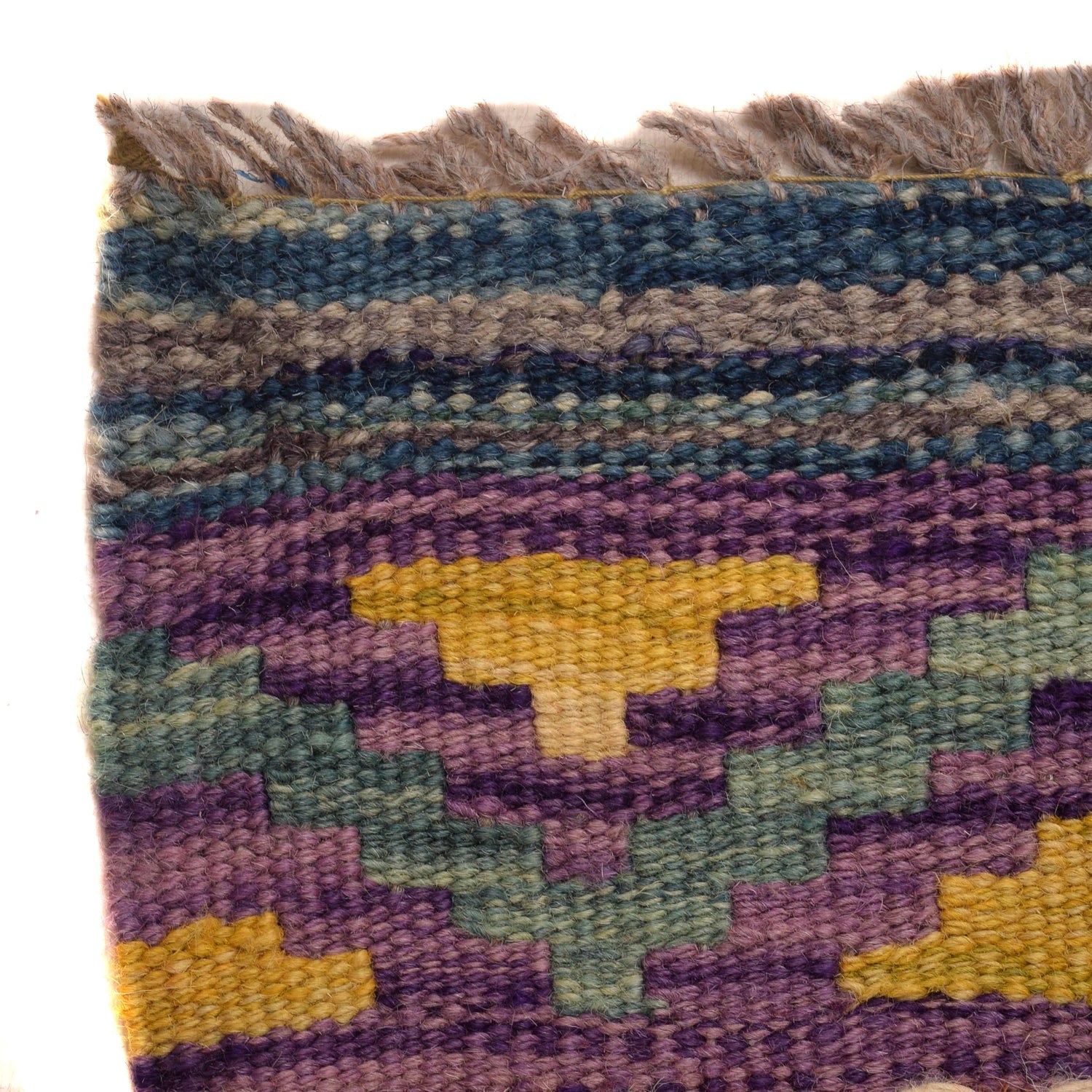 Handmade Vegetable Kelim 7' 11 x 11' 3 (ft) - No. P35383