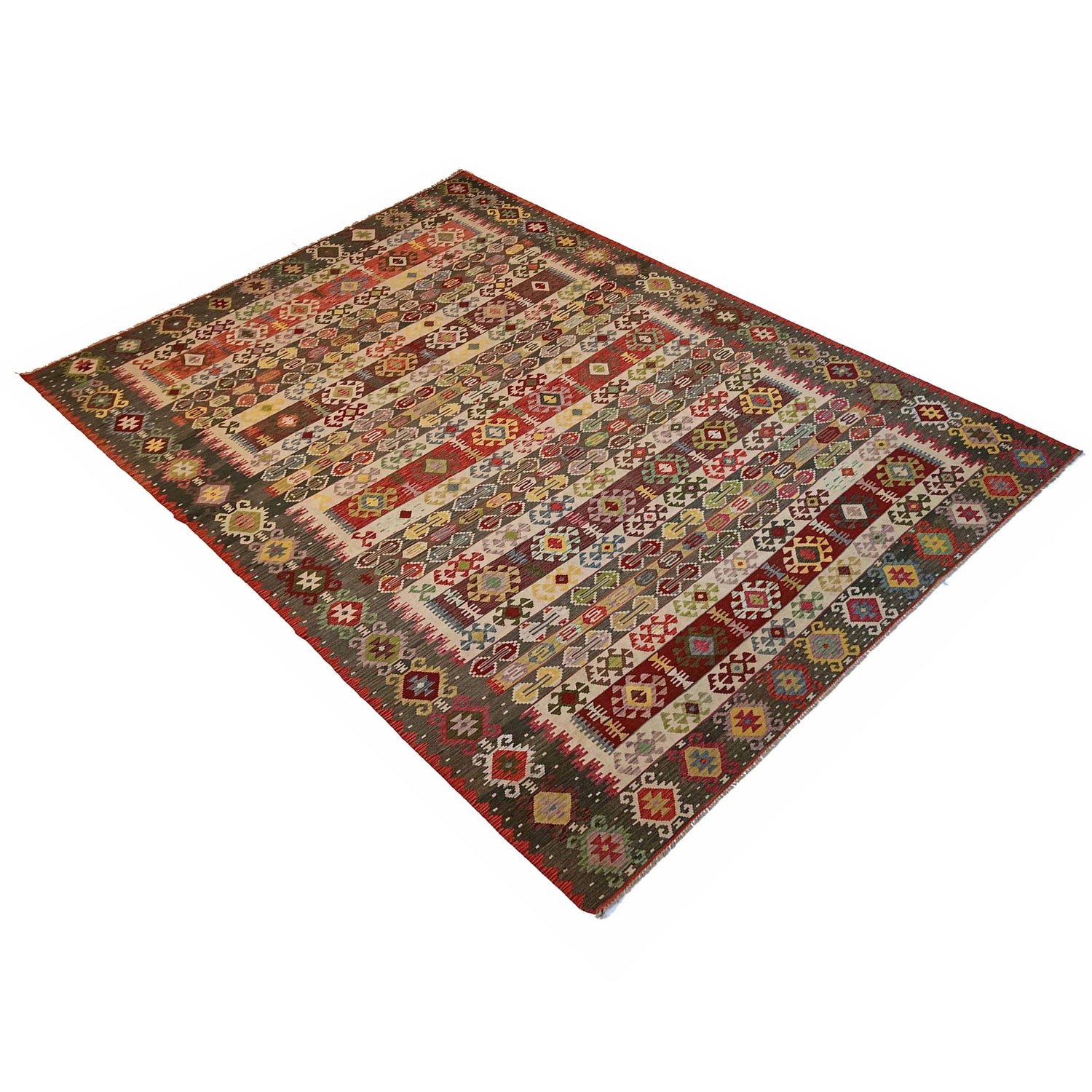 Handmade Vegetable Kilim 10' 0" x 16' 5" (ft) - No. P35386