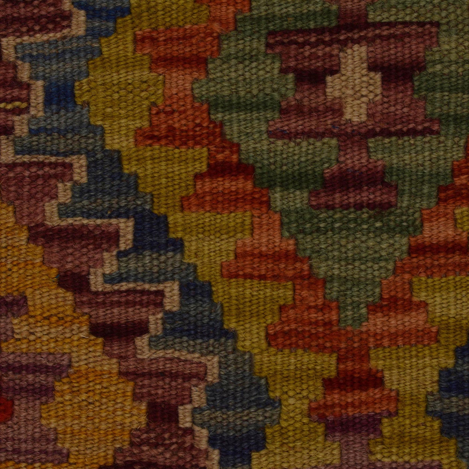 Handmade Vegetable Kelim 2' 10" x 3' 7" (ft) - No. P35465