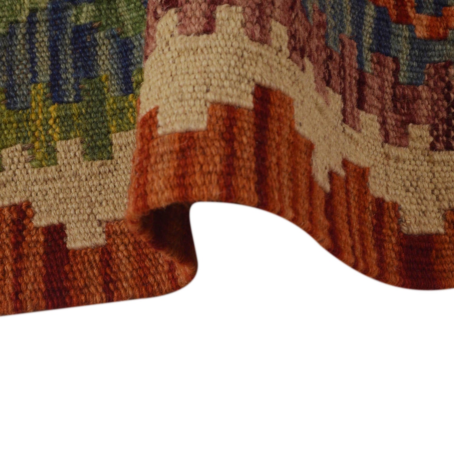 Handmade Vegetable Kelim 2' 10" x 3' 7" (ft) - No. P35465