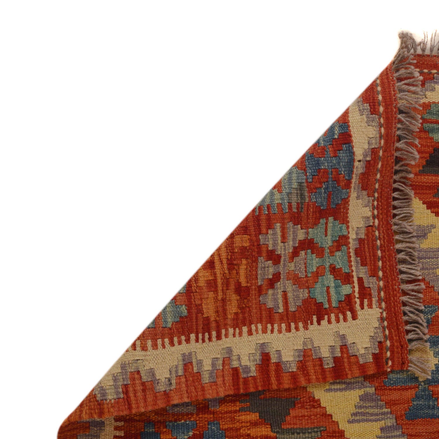 Handmade Vegetable Kilim 2' 10" x 4' 4" (ft) - No. P35468