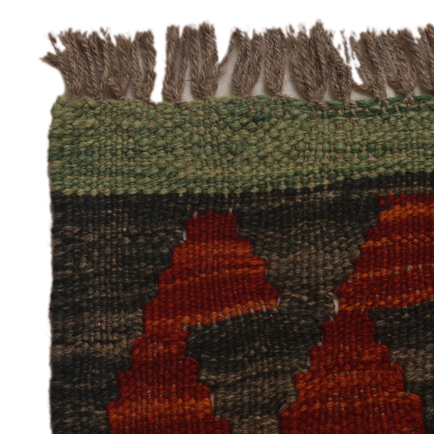 Handmade Vegetable Kilim 5' 0" x 6' 0" (ft) - No. P35474