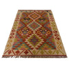 Handmade Vegetable Kilim 2' 9" x 4' 5" (ft) - No. P35476