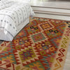 Handmade Vegetable Kilim 2' 9" x 4' 5" (ft) - No. P35476
