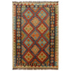 Handmade Vegetable Kilim 3' 4"  x 5' 3" (ft) - No. P35493