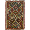 Handmade Vegetable Kilim 3' 3"  x 5' 5" (ft) - No. P35496