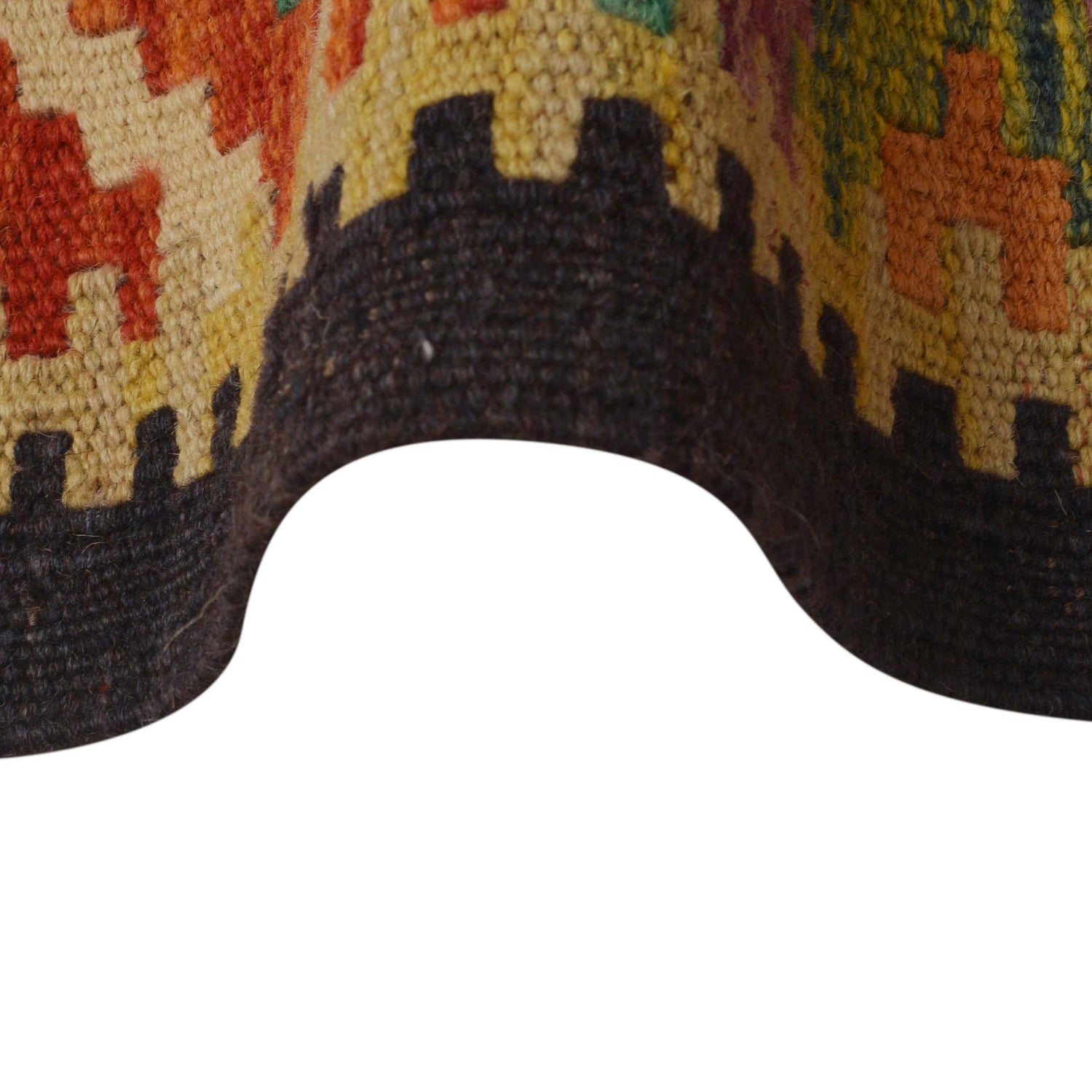 Handmade Vegetable Kelim 3' 4"  x 4' 8" (ft) - No. P35497