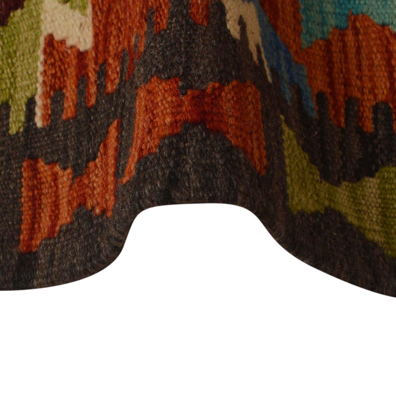 Handmade Vegetable Kelim 3' 2"  x 4' 10" (ft) - No. P35500