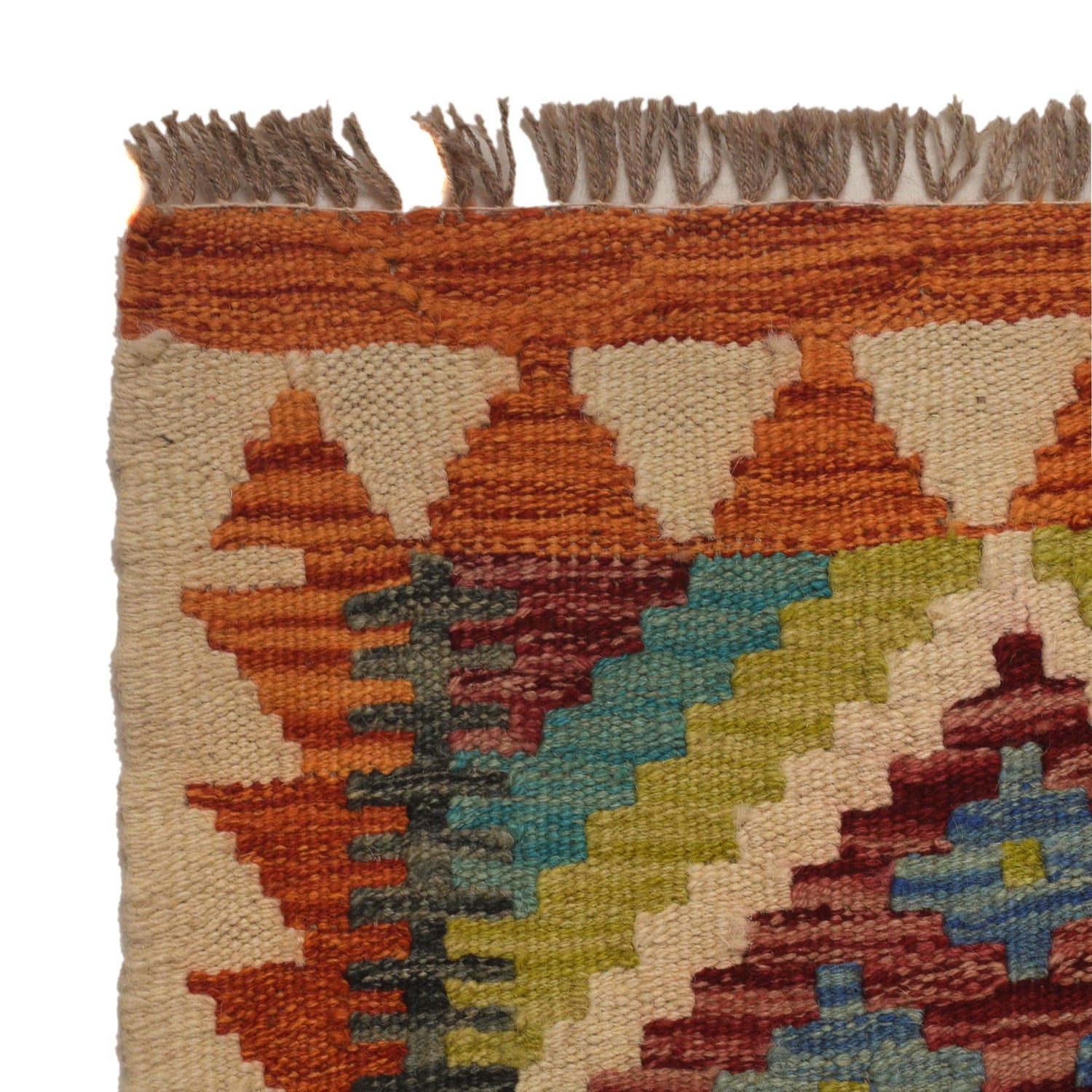 Vegetable Kilim Runner 2' 6" x 6' 7" (ft)- No. P35501