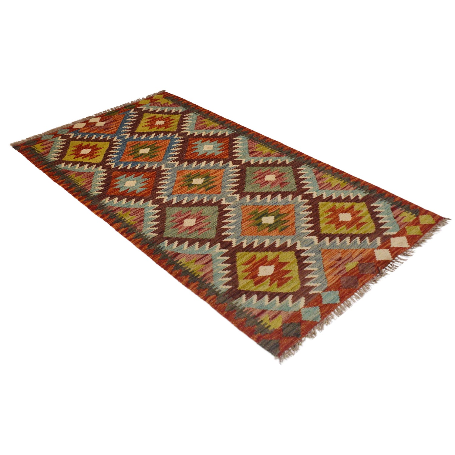 Vegetable Kilim Runner 2' 10" x 6' 1" (ft)- No. P35503