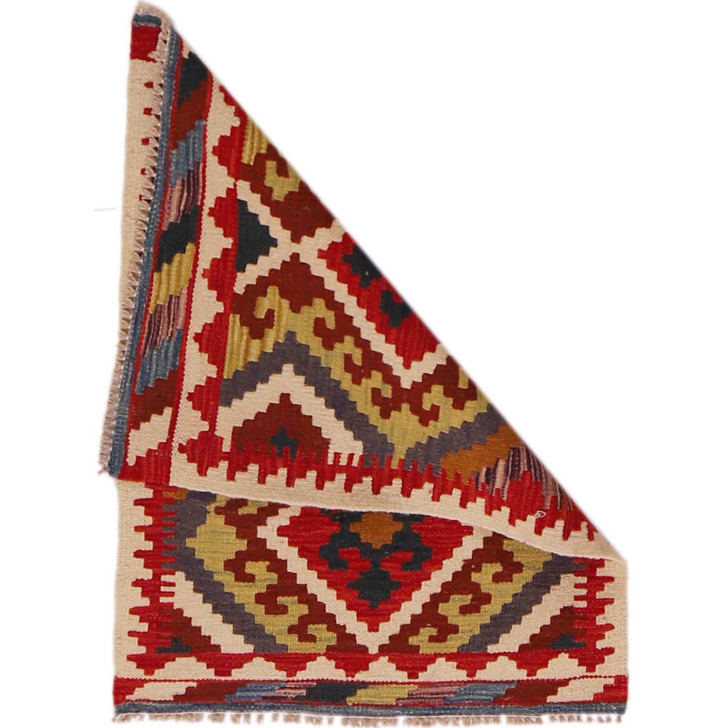 Handmade Vegetable Kelim 2' 1" x 2' 10" (ft) - No. P35633