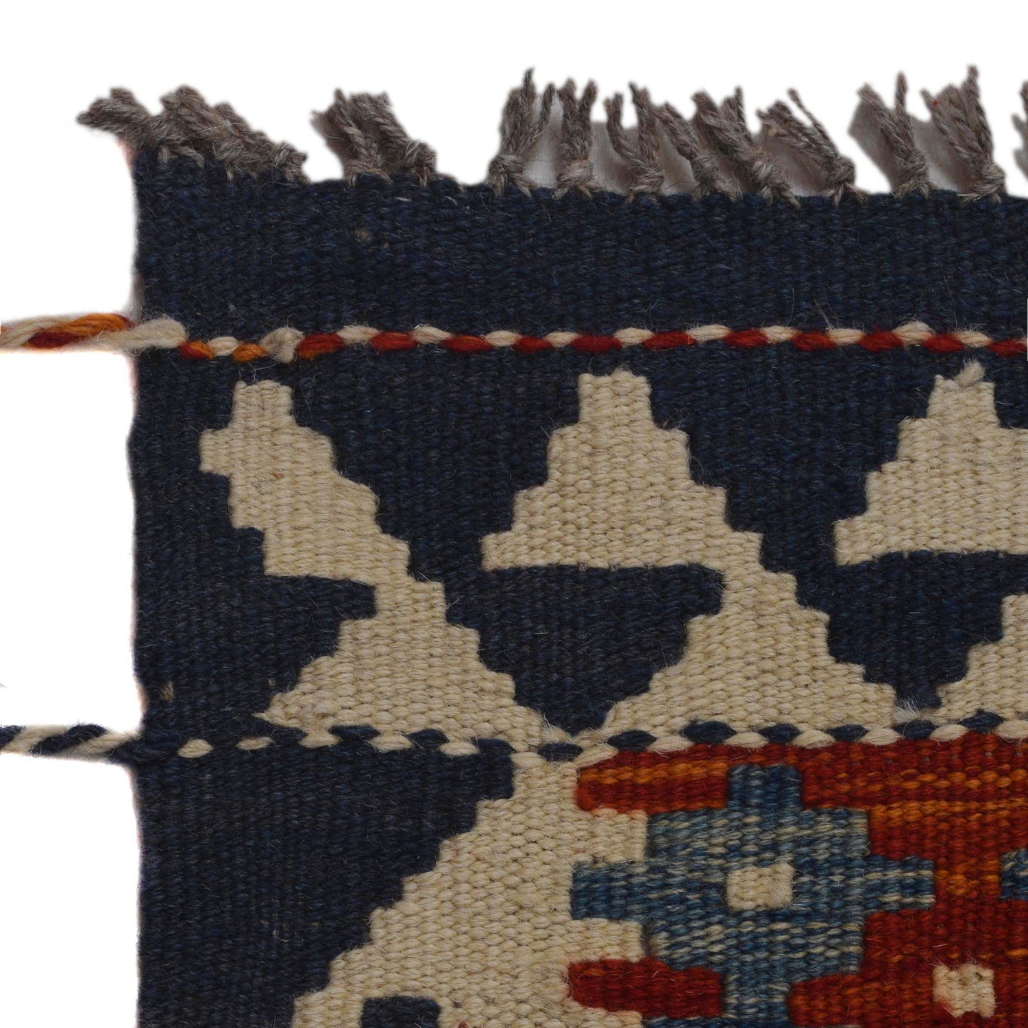 Handmade Vegetable Kilim 5' 10" x 7' 10" (ft) - No. P35655