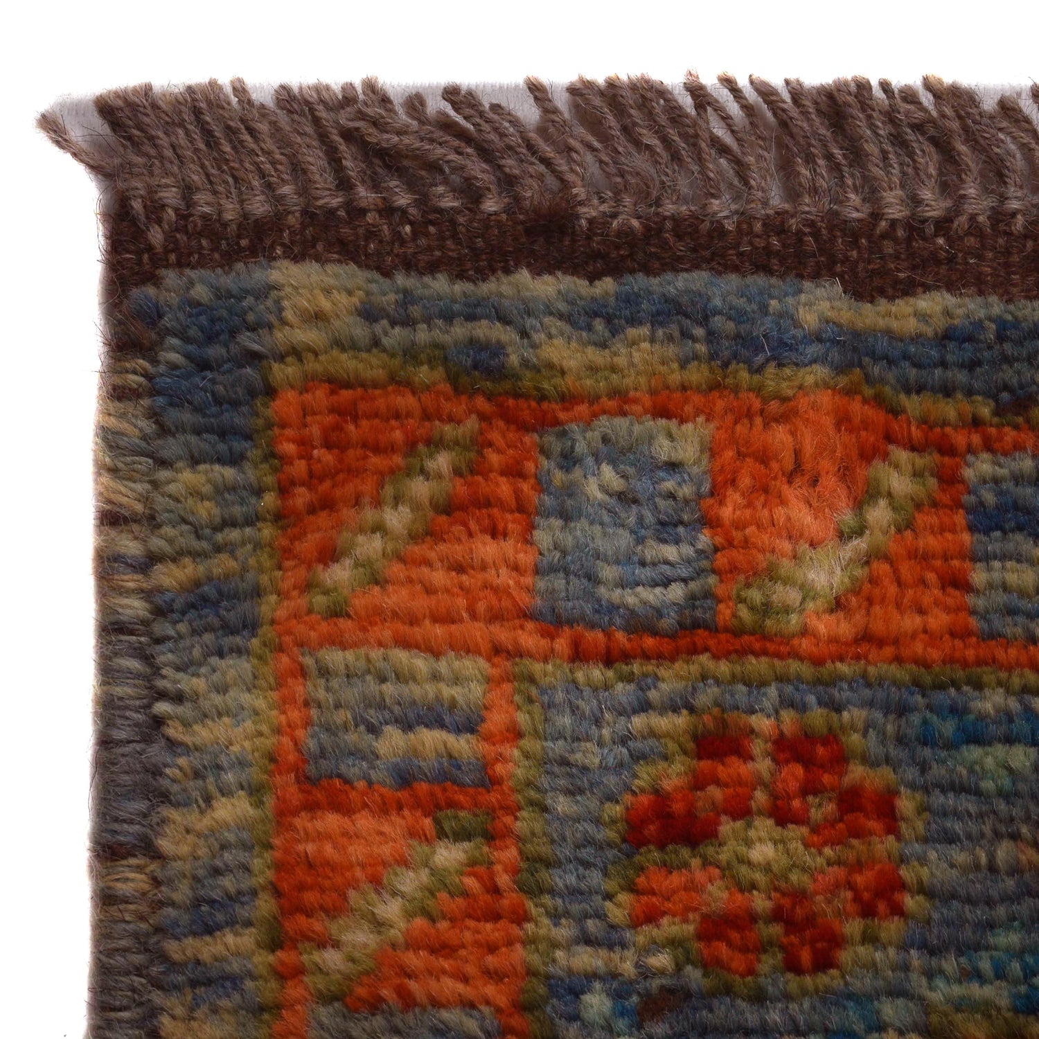 Hand Knotted Oushak Rug 6' 8" x 9' 9" (ft) - No. P35676