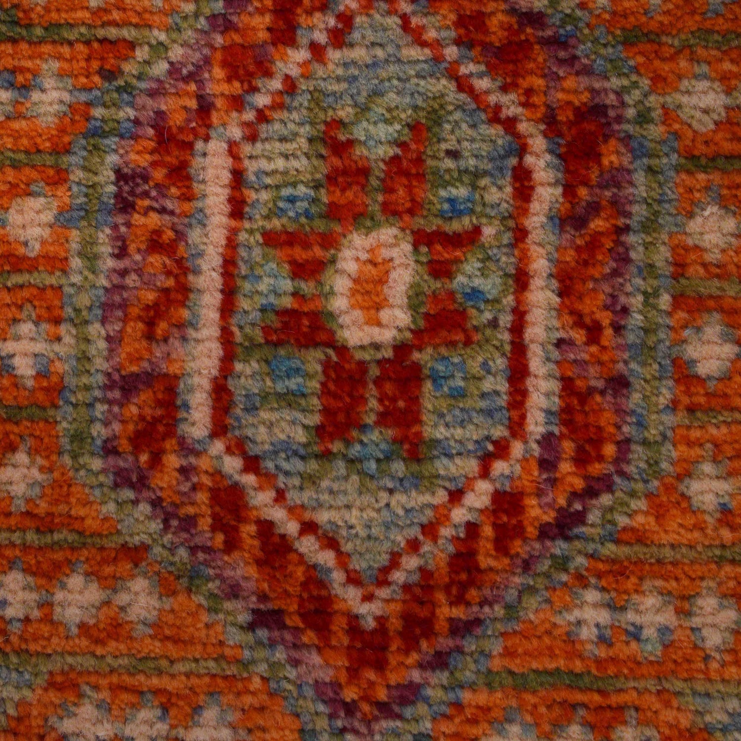 Hand Knotted Oushak Rug 6' 8" x 9' 9" (ft) - No. P35676