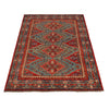 Blue Color Shirazi Rug 5' 1" x 6' 7" (ft) - No. P35680